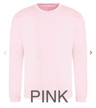 Load image into Gallery viewer, &#39;Fuelled By&#39; Sweatshirt - PINK
