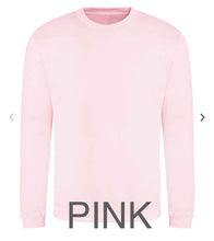 Load image into Gallery viewer, &#39;Fuelled By&#39; Sweatshirt - PINK

