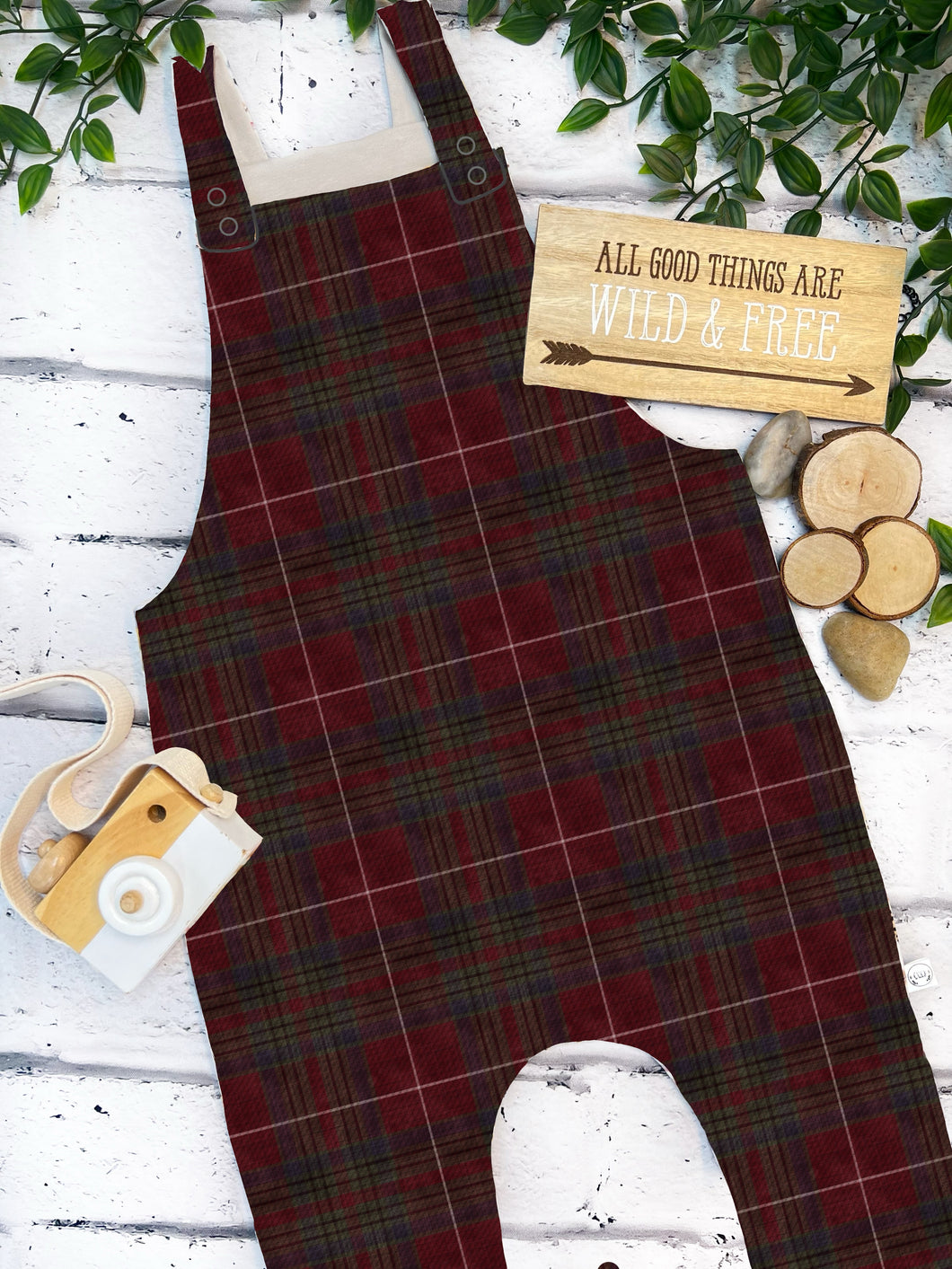Burgundy Tartan