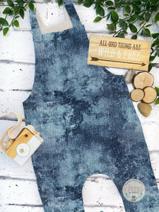 Blue Wash Denim effect