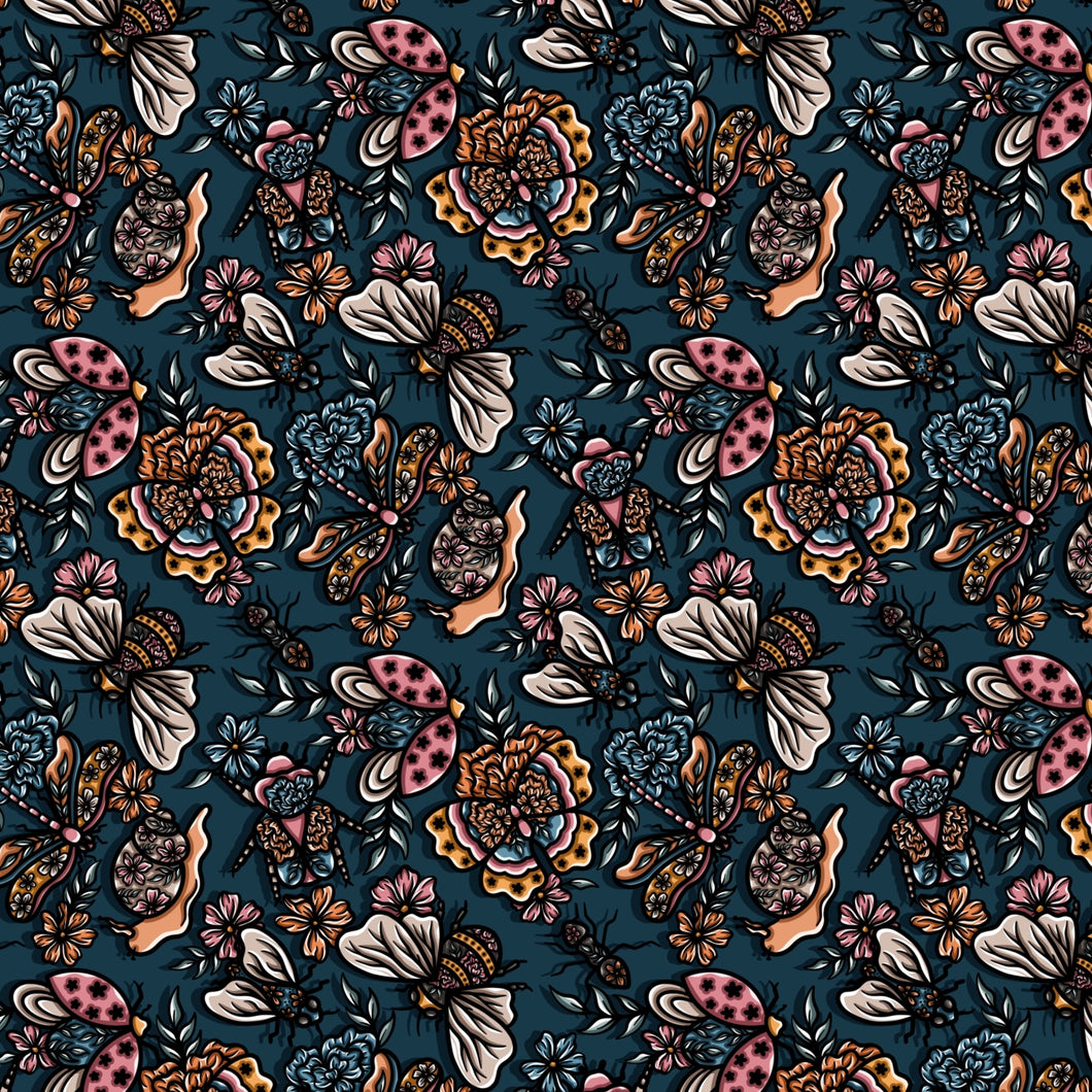 Exclusive Vintage Flowers & Bees